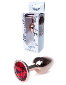 Анальная пробка - Jewellery Red Gold PLUG- Red Sex Aura
