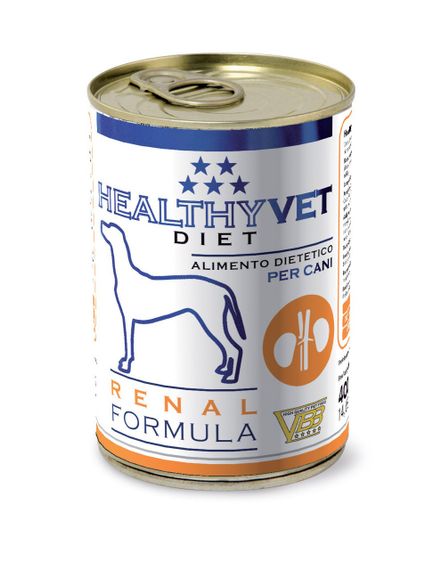 Вологий корм для собак із захворюваннями нирок Kippy Healthyvet Diet Renal Formula, 400 гр
