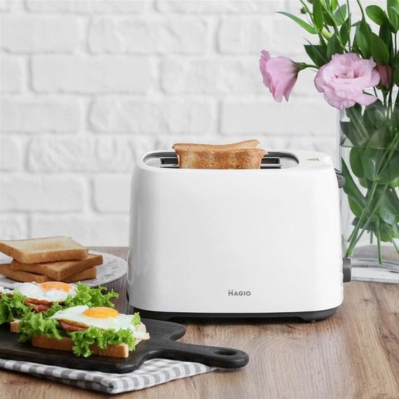 Електричний тостер горизонтальний MAGIO MG-278 | Тостерниця | GN-229 Електронні тостери | Зображення 5