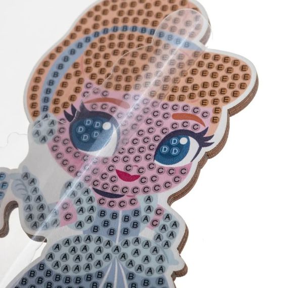 Набір для творчості зі стразами "Попелюшка" Crystal Art CAFGR-DNY004 на підставці | Зображення 6