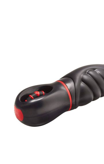 Рельєфний вібратор Amor Big Herkules Black (Застосунок НЕ Функціонує!) sexstyle | Зображення 3