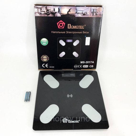 Весы для фитнес-тренировок Domotec, Смарт весы для тела, Умные бытовые весы Смарт женщин UR-66 | Зображення 1