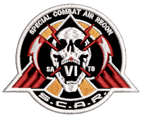 Шеврон Spesial Combat Air Recon S.C.A.R.