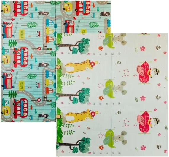 Дитячий двосторонній термо килимок 180*200 в сумці | Зображення 1