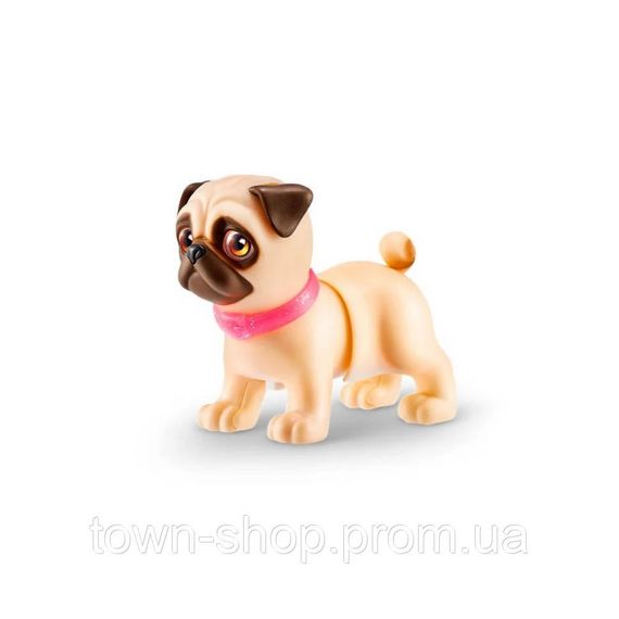Интерактивный щенок Игривый Мопс PETS ALIVE 9530SQ1-4 ходит виляет хвостиком