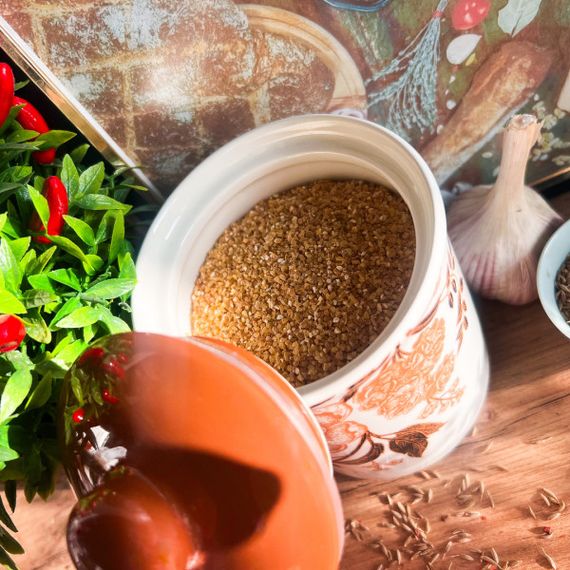 Емкость для сыпучих продуктов «Узорная роспись» 740 мл | Зображення 3