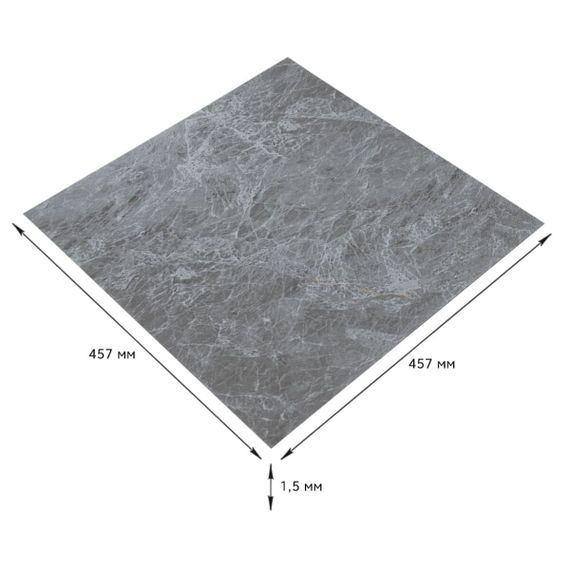 Самоклеюча LVT плитка 457*457*1.5mm (D) SW-00002458 | Зображення 1
