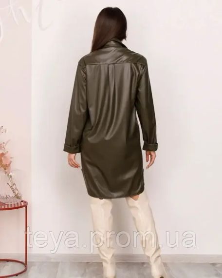 Плаття для жінок колір хакі розмір M FI_000579 | Зображення 2