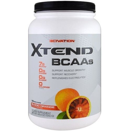 Амінокислота BCAA для спорту Scivation Xtend BCAAs 1269 g /90 servings/ Blood Orange
