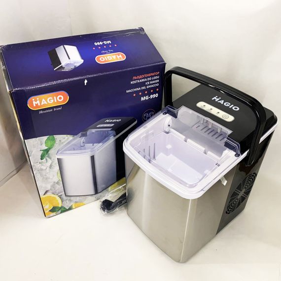 Ледогенератор воздушный Magio MG-990 120 Вт 12 кг, Генератор льда, Ледогенератор для кафе и ресторанов FA-61 | Зображення 8