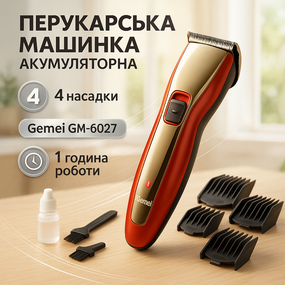 Набор для стрижки с зарядкой, Профессиональная машинка для бритья головы Электромашинка волос BZ-23