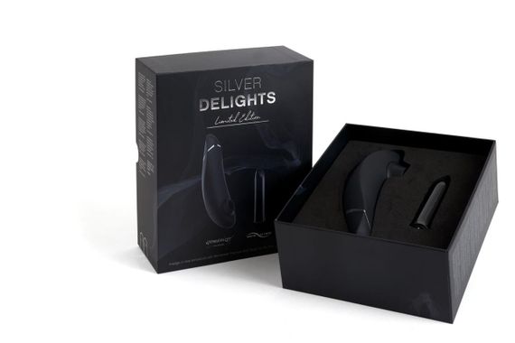 Премиальный подарочный набор Silver Delights Collection: Womanizer Premium и We-Vibe Tango sexstyle | Зображення 5