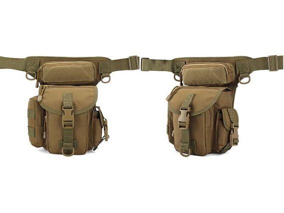 Сумка на ногу Smartex 3P Tactical 10 ST-1003 khaki | Зображення 1