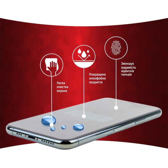 Скло захисне Intaleo Full Glue Apple iPhone 14 Pro (1283126542084) | Зображення 4
