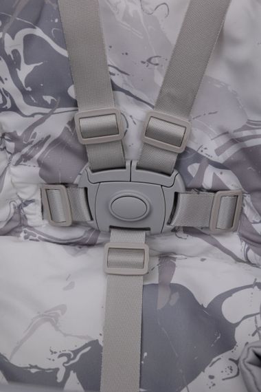 Стілець-гойдалка для годування дитини 2 в 1 VELANO Nomi, light grey (6 місяців-3 роки) | Зображення 2