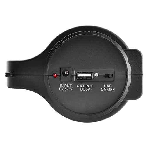 Переносной светодиодный фонарь светильник + Power Bank 2895U, 5W+20SMD, зарядка 220 В | Зображення 2