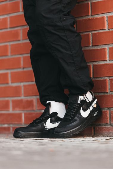 Кросівки чоловічі N-ike Air Force x Off-White 36 (23 см) | Зображення 9