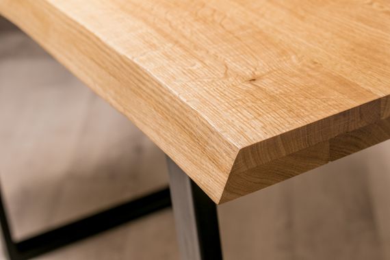 Дубовий стіл для ноутбука EcoWalnut із живими краями L | Зображення 5