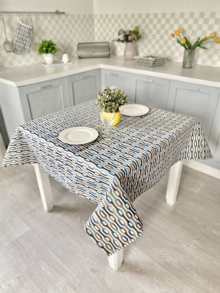 Скатертина гобеленова ZOOM007 Limaso, 97х100, Квадратна, Повсякденний, Без люрексу, 75% поліестер, 22% бавовна, 3% акрил, Гобелен | Зображення 5