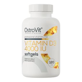 Витамин D для спорта OstroVit Vitamin D3 4000 120 Caps