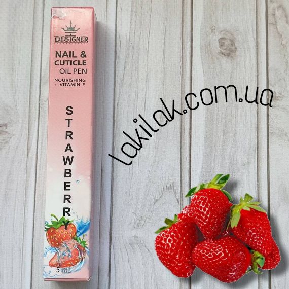 Олія-олівець для кутикули Designer Поуниця 5мл