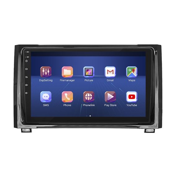 Штатная магнитола Lesko для Toyota Tundra II Рестайлинг 2013-2021 экран 9" 4/32Gb 4G Wi-Fi GPS Top | Зображення 1