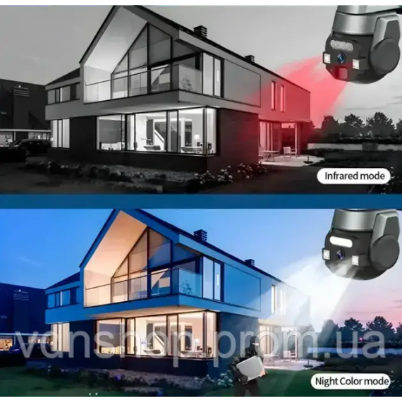 Камера наружная уличная поворотная WIFI CyberGuard OUTDOOR Q-812 FULL-HD 5Mp IP66 датчик движения | Зображення 4