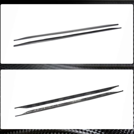 Боковые Пороги V1 (Карбон) для Ford Mustang 2015-2023 гг | Зображення 2