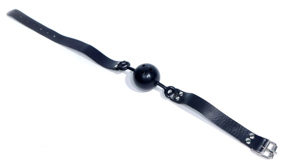 Кляп Fetish Boss Series - Ball Gag rubber Black 1, BS6100031 Sex Aura | Зображення 5