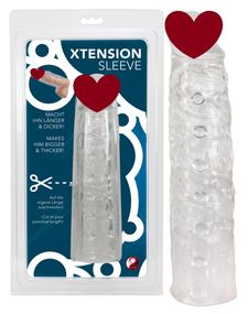 Насадка на член XTension Sleeve transparent Sex Aura
