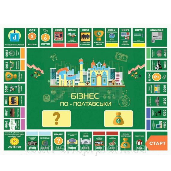 Настольная игра "Монополия Бизнес по-Полтавски" PLR-0030 | Зображення 2