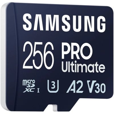 Карта памяти Samsung 256GB microSDXC class 10 UHS-I U3 V30 A2 Pro Ultimate (MB-MY256SA/WW) | Зображення 2