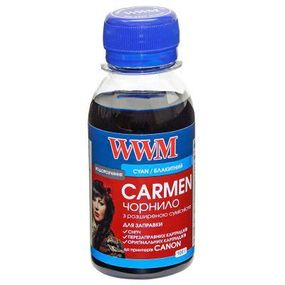 Чернила WWM CANON UNIVERSAL CARMEN 100g Cyan (CU/C-2) - Топ Продаж!