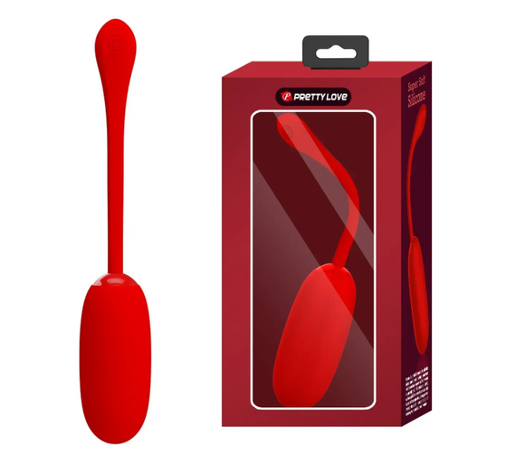 Перезаряджуване вібро яйце Pretty Love — Julius EGG Red sexstyle