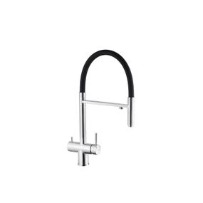 Змішувач для кухні Kroner KRM Edelstahl Klassisch - ESG03815BLK (CV027933)