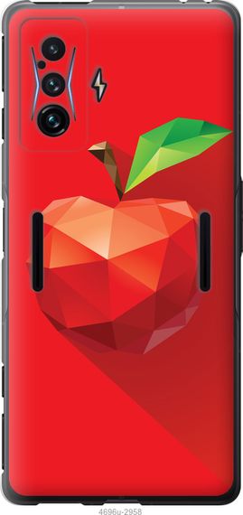 Чехол на Xiaomi Poco F4 GT Яблоко "4696u-2958-17620"