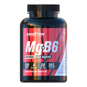 Вітаміни та мінерали Vansiton Mg + B6, 120 таблеток