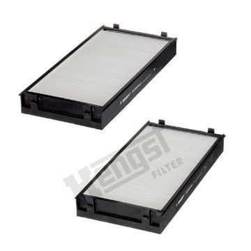 Фильтр салона компл. BMW X5/X6 06-, Hengst, E2944LI-2,