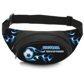 Сумка-бананка дитяча з принтом Футбол поясна сумка для хлопчика (4660)