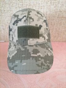 Бейсболка рип-стоп(лип) светлый пиксель XXL