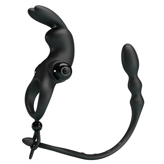 Эрекционное вибро кольцо с анальным стимулятором Pretty Love - VIBRATION PENIS SLEEVE V, BI-2102131 sexstyle | Зображення 7