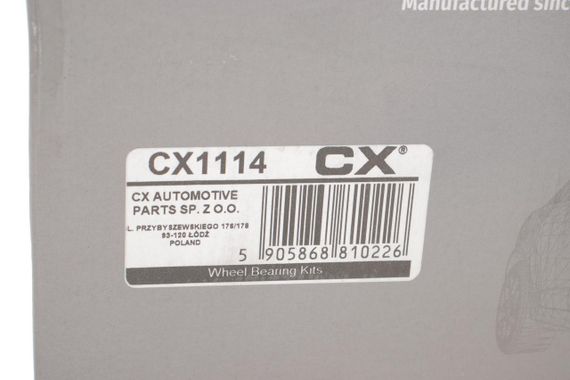 Підшипник маточини задньої Citroen C4 Peugeot 4008 12- CX1114 | Зображення 3