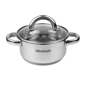 Каструля нержавіюча сталь 4л 22*11см 100526 Ofenbach