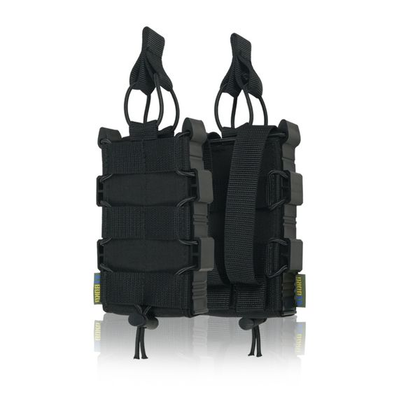 Жесткий усиленный тактический подсумок Kiborg GU Single Mag Pouch Black