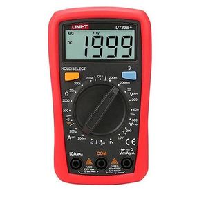 Хороший мультиметр для дому 33 B+ UT DIGITAL, Мультиметр амперметр, ZA-213 Тестери електровимірювальні
