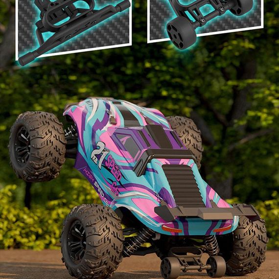 Машинка на радіокеруванні SCHE HW8807 All-terrain sports car Colorful | Зображення 7