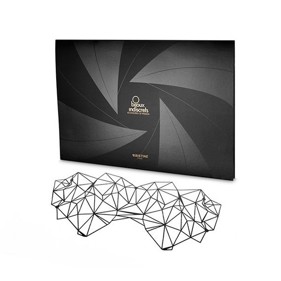 Вінілова маска на стікерах КРИСТИНА Bijoux Indiscrets (Іспанія) Sex Aura | Зображення 4