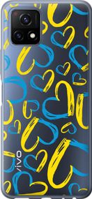 Чехол на Vivo Y52S Сердца UA "5292u-2242-17620"