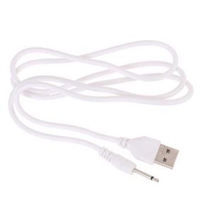 USB кабель для вібратора DC  2,5 мм. Зарядний кабель для секс-іграшок