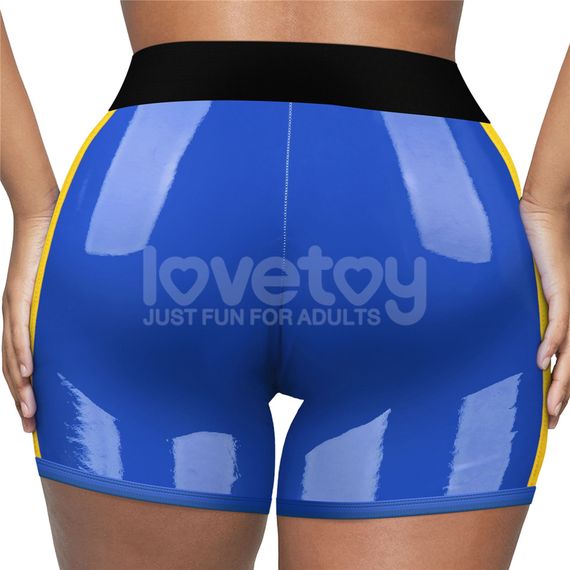 Труси для страпону Chic Strap-On Shorts, сині | Зображення 4